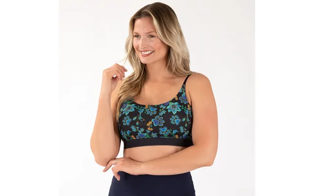 Adjustable Straps Sports Bra - Paws & Flowers