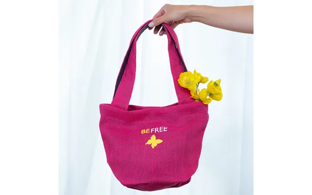 Be Free Butterfly Tote - Magenta
