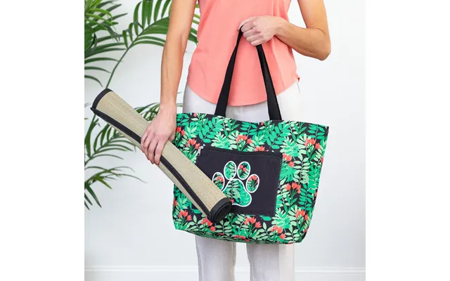 Beach Bag & Straw Mat