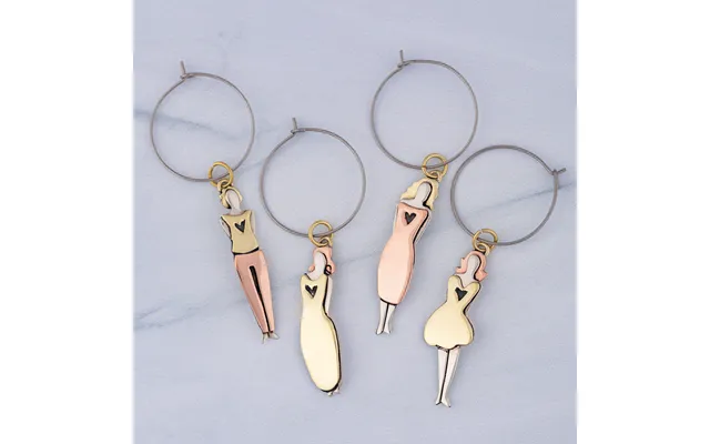 Between Sisters Wine Charms - Set Of 4