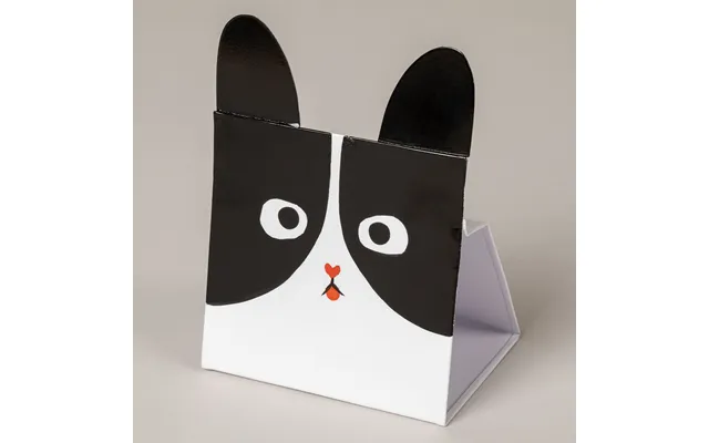 Black & White Cat Glasses Holder