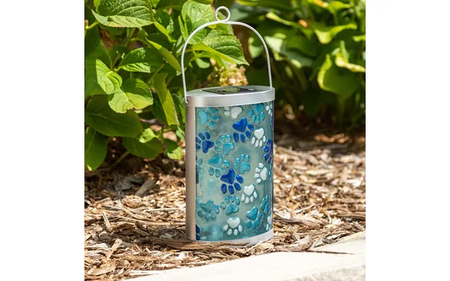 Blue Paws Solar Lantern