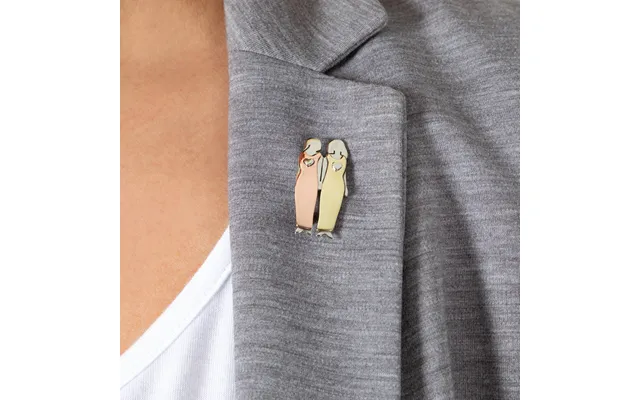 Bond Between Sisters Lapel Pin Gift For Sister - 2 Sisters