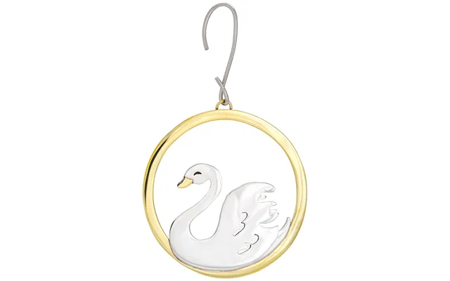 Brilliant Bird Mixed Metals Ornament - Swan