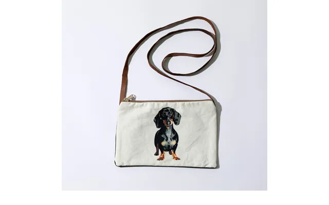 Canvas Dog Breed Sling Bag - Dachshund