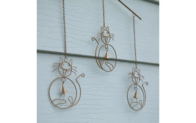 Cat & Dog Iron Wind Chime - Cat
