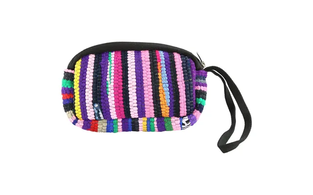 Color Burst Recycled Wristlet