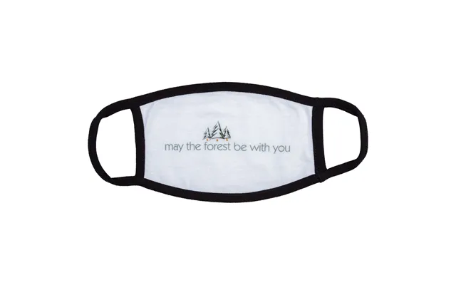 Colorful & Cute Cotton Face Mask - May The Forest Be With You