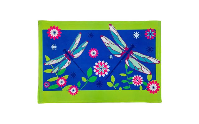 Dancing Dragonflies Door Mat