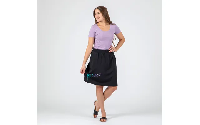 Dandelion Paw Print A-line Skirt - 3x