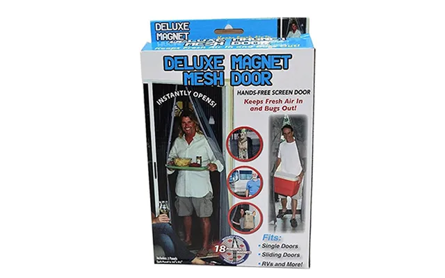 Deluxe Magnet Mesh Door