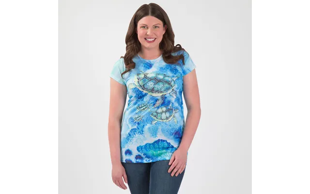 Diving Turtles Sublimation Tee -