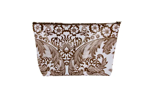Eden Oilcloth Pouch - Brown
