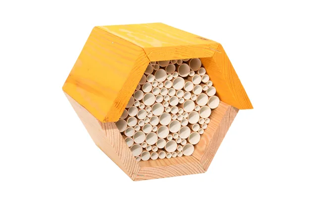 Esschert Design Hexagonal Wood Bee House
