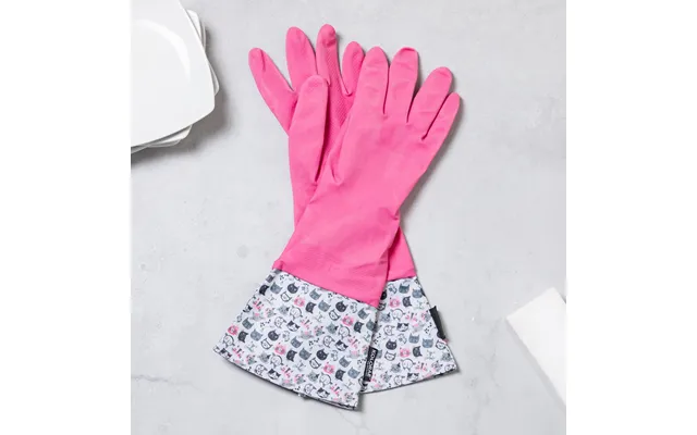 Feline Faces Dish Gloves - One Size Fits Most