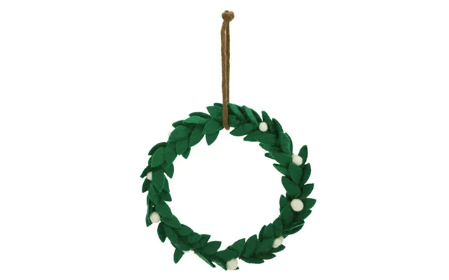 Felt Mistletoe Wreath