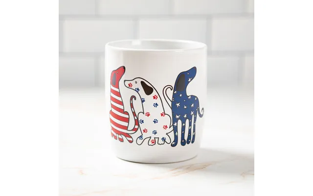 Festival Pets Patriotic Mug - Dog