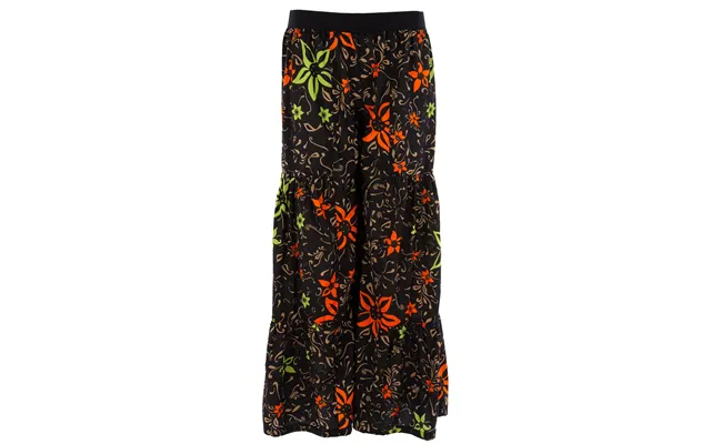 Floral Boho Bell Bottom Pants - M