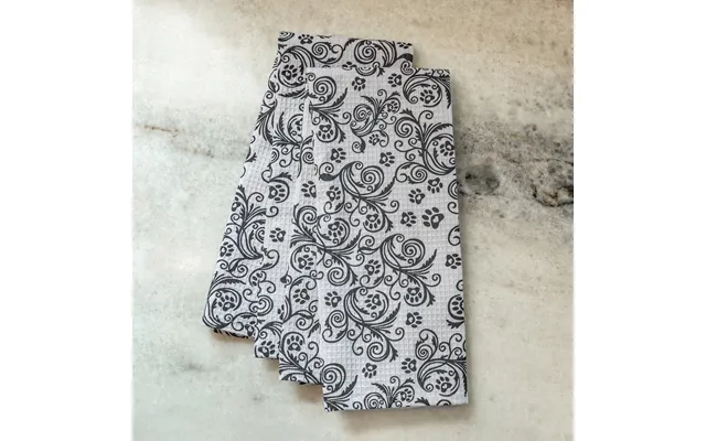 Flourish Paws Kitchen Towel - Set Of 2