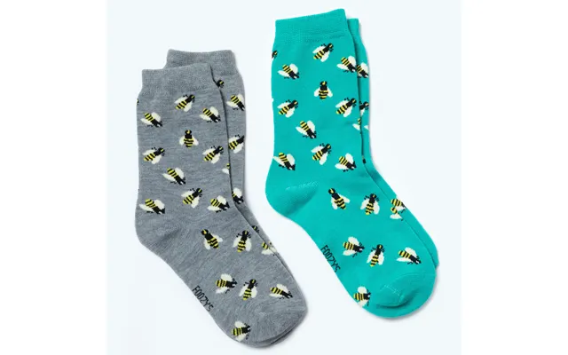 Foozys Women's Crew Socks - Set Of 2 Pairs