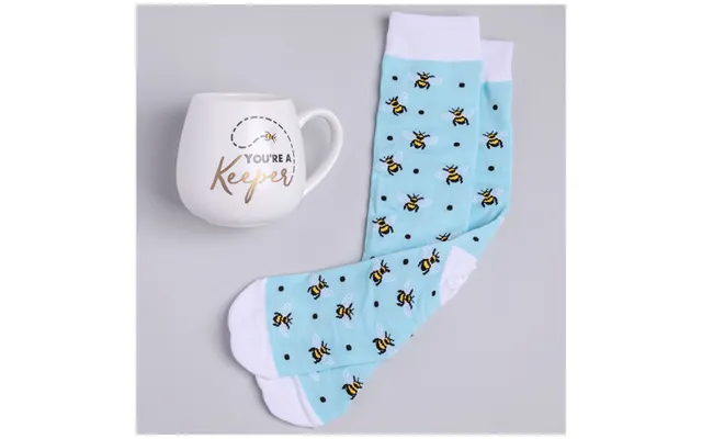 For The Perfect Person Mug & Sock Gift Set - You're A Keeper