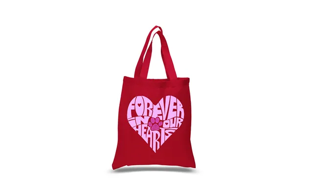 Forever In Our Hearts - Small Word Art Tote Bag