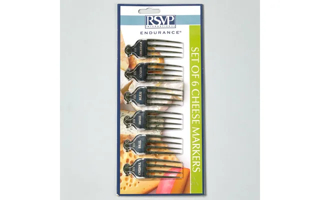 Fork Cheese Markers - Set Of 6