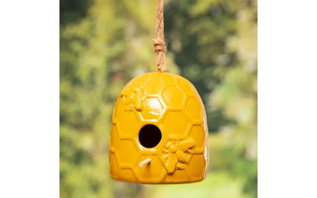 Functional Beehive Birdhouse - Short Honeycomb