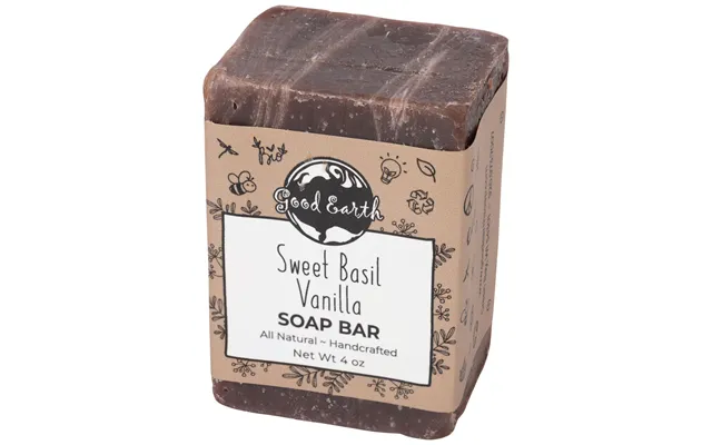 Good Earth Handmade Soap - Sweet Basil Vanilla
