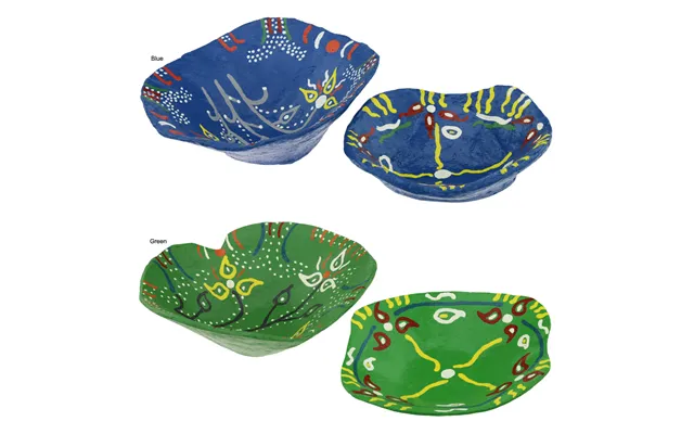 Haiti Desk Dishes Set - Blue
