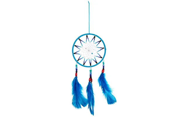Handmade Threaded Dreamcatcher - Turquoise