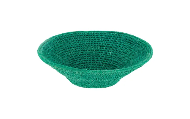 Handwoven Sisal Petite Basket - Green