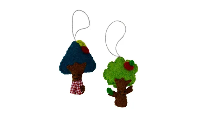 Happy Forest Ornament - Light Green