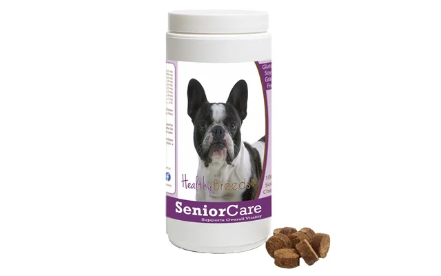 Healthy Breeds Senior Dog Care Soft Chews - French Bulldog