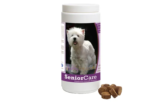 Healthy Breeds Senior Dog Care Soft Chews - West Highland White Terrier