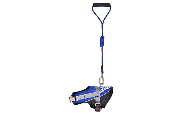 Helios Bark-mudder 2-in-1 Dog Leash & Harness - Blue
