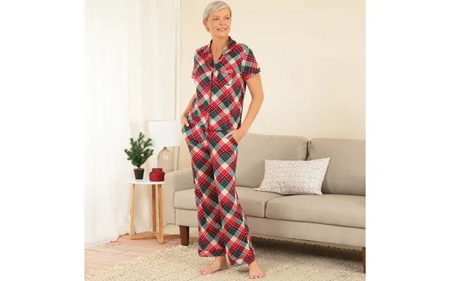 Hello Mello Holiday Sleep Separates - Prancer's Plaid