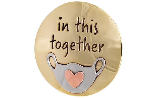 In This Together Mixed Metal Pin