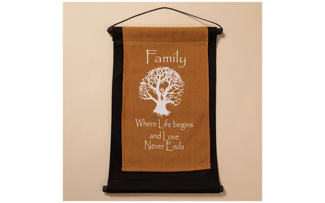 Inspirational Words Scroll Banner - Family