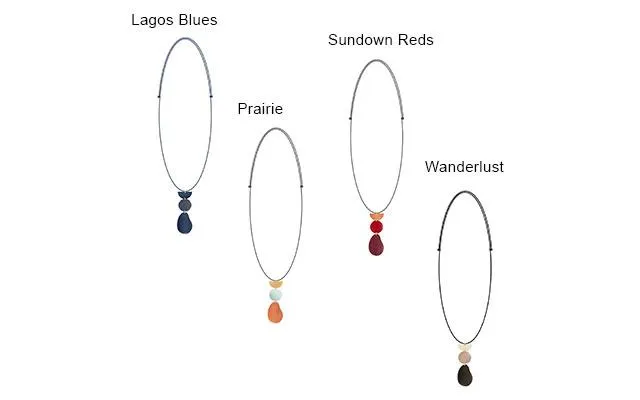 Joan Necklace - Lagos Blues