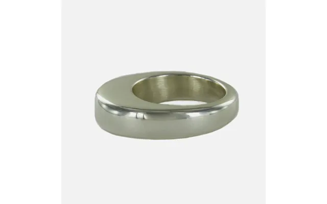 Large Hollow Sterling Silver Ring - 6
