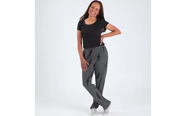 Lightning Bolt Hacci Drawstring Pants - S