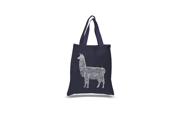 Llama Mama - Small Word Art Tote Bag