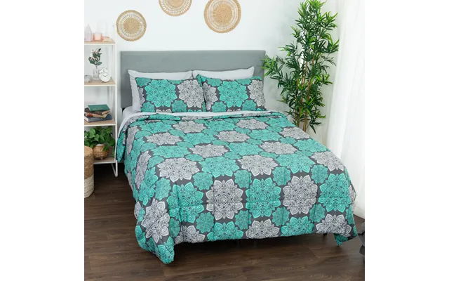 Mandala Paws 7-piece Microfiber Comforter Set - King