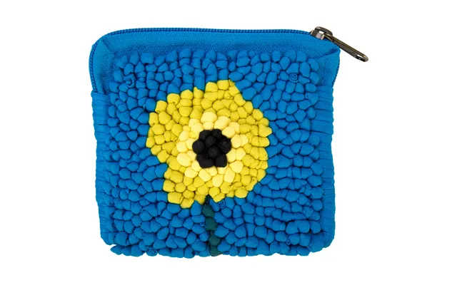 Mielie Coin Purse - Blue Poppy