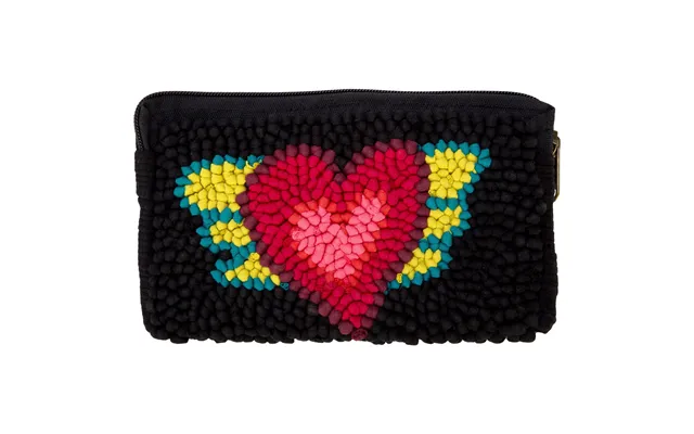 Mielie Lipstick Clutch - Heart