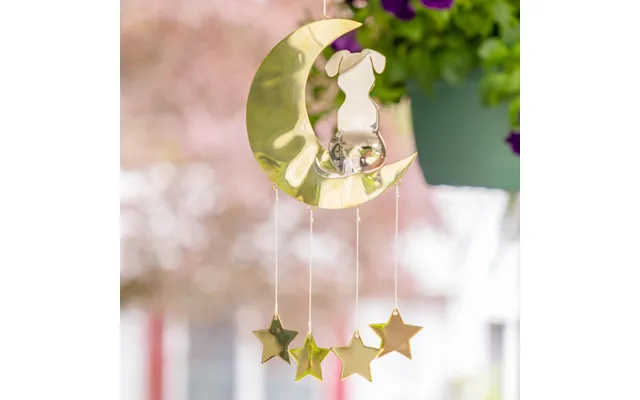 Moonlight Dog Mixed Metal Wind Chime