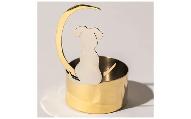 Moonlight Pet Mixed Metal Candle Holder - Dog