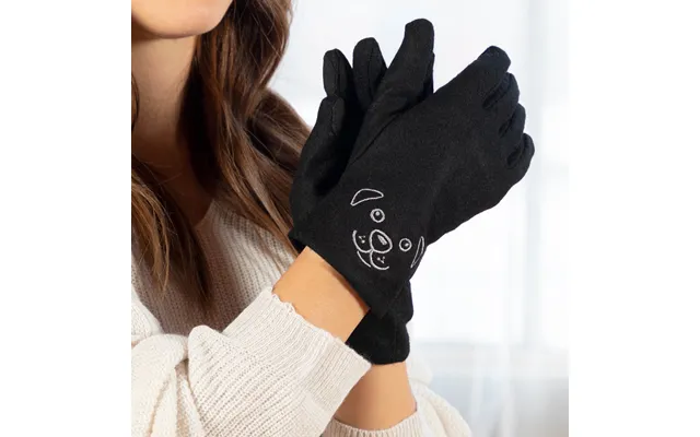My Companion Touch Screen Gloves - Dog