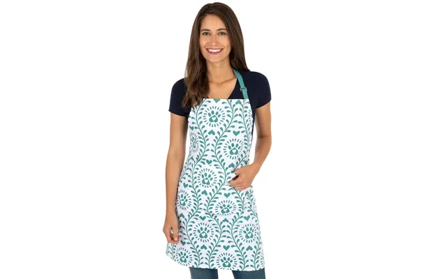 My Favorite Animal Apron - Blooming Paw Print Vines